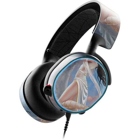 Fairy on Moon with Birds by Nene Thomas SteelSeries Arctis 3 Skin