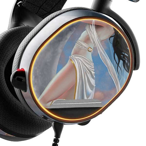 Fairy on Moon with Birds by Nene Thomas SteelSeries Arctis 5 Skin