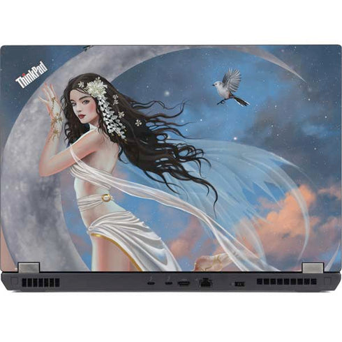 Fairy on Moon with Birds by Nene Thomas Lenovo ThinkPad Skin