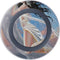 Fairy on Moon with Birds by Nene Thomas Wireless Charger Skin