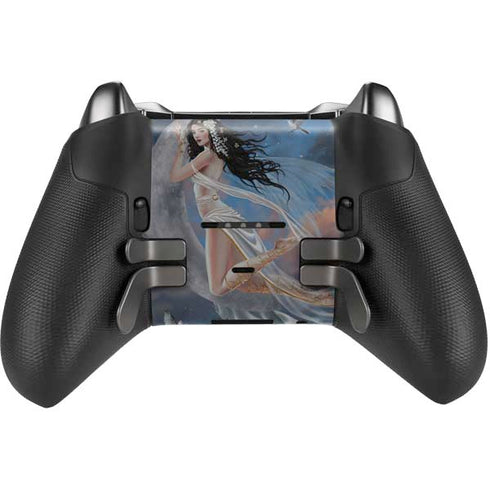 Fairy on Moon with Birds by Nene Thomas Xbox Elite Wireless Controller Series 2 Skin