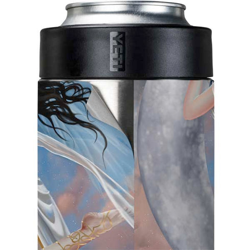 Fairy on Moon with Birds by Nene Thomas Yeti Colster Can Insulator Skin