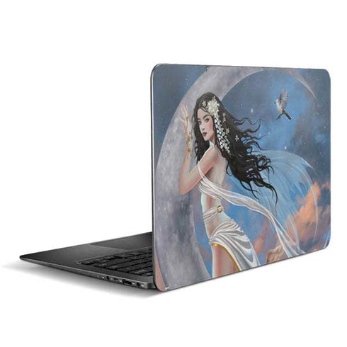 Fairy on Moon with Birds by Nene Thomas Zenbook UX305FA 13.3in Skin