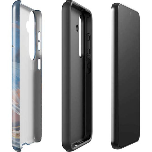 Fairy on Moon with Birds by Nene Thomas Galaxy S24 Impact Case