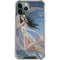 Fairy on Moon with Birds by Nene Thomas iPhone 11 Pro Max Clear Case