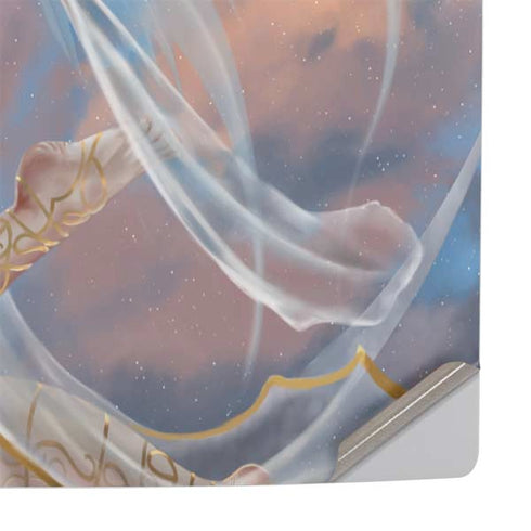 Fairy on Moon with Birds by Nene Thomas PS5 Slim Digital Edition Console Skin