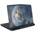 Fairy with Black Cat Sitting on Moon by Nene Thomas Dell Alienware Skin