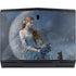 Fairy with Black Cat Sitting on Moon by Nene Thomas Dell Alienware Skin