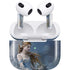 Fairy with Black Cat Sitting on Moon by Nene Thomas Apple AirPods (3rd Gen 2021) Skin