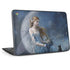 Fairy with Black Cat Sitting on Moon by Nene Thomas HP Chromebook Skin