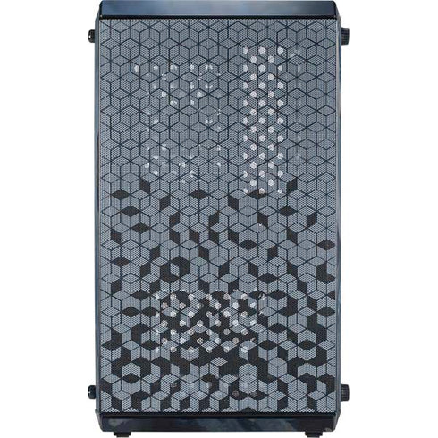 Fairy with Black Cat Sitting on Moon by Nene Thomas Cooler Master MasterBox Q300L Mini Tower Skin