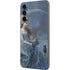 Fairy with Black Cat Sitting on Moon by Nene Thomas Galaxy A14 5G Skin