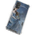 Fairy with Black Cat Sitting on Moon by Nene Thomas Galaxy A32 5G Clear Case