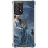 Fairy with Black Cat Sitting on Moon by Nene Thomas Galaxy A52 5G Clear Case