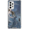 Fairy with Black Cat Sitting on Moon by Nene Thomas Galaxy A53 5G Clear Case