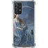 Fairy with Black Cat Sitting on Moon by Nene Thomas Galaxy A72 5G Clear Case