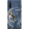 Fairy with Black Cat Sitting on Moon by Nene Thomas Galaxy Note 10 Pro Case