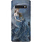 Fairy with Black Cat Sitting on Moon by Nene Thomas Galaxy S10 Skin