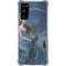 Fairy with Black Cat Sitting on Moon by Nene Thomas Galaxy S20 FE Clear Case