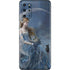 Fairy with Black Cat Sitting on Moon by Nene Thomas Galaxy S20 Plus Skin