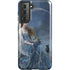 Fairy with Black Cat Sitting on Moon by Nene Thomas Galaxy S21 5G Pro Case