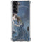 Fairy with Black Cat Sitting on Moon by Nene Thomas Galaxy S22 Clear Case