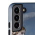 Fairy with Black Cat Sitting on Moon by Nene Thomas Galaxy S22 Plus Pro Case