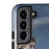 Fairy with Black Cat Sitting on Moon by Nene Thomas Galaxy S22 Pro Case