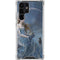 Fairy with Black Cat Sitting on Moon by Nene Thomas Galaxy S22 Ultra Clear Case