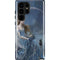 Fairy with Black Cat Sitting on Moon by Nene Thomas Galaxy S22 Ultra Pro Case