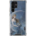 Fairy with Black Cat Sitting on Moon by Nene Thomas Galaxy S23 Ultra Clear Case