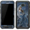 Fairy with Black Cat Sitting on Moon by Nene Thomas Galaxy S7 Active Skin