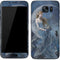 Fairy with Black Cat Sitting on Moon by Nene Thomas Galaxy S7 Skin