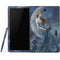 Fairy with Black Cat Sitting on Moon by Nene Thomas Samsung Galaxy Tab Skin