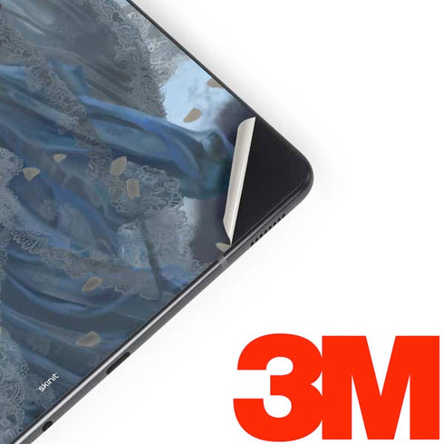 Fairy with Black Cat Sitting on Moon by Nene Thomas Samsung Galaxy Tab Skin