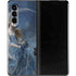 Fairy with Black Cat Sitting on Moon by Nene Thomas Galaxy Z Fold3 5G Skin