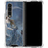 Fairy with Black Cat Sitting on Moon by Nene Thomas Galaxy Z Fold4 5G Clear Case
