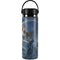 Fairy with Black Cat Sitting on Moon by Nene Thomas Hydro Flask 20oz Wide Mouth Skin