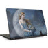 Fairy with Black Cat Sitting on Moon by Nene Thomas Dell Inspiron Skin