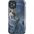 Fairy with Black Cat Sitting on Moon by Nene Thomas iPhone 11 Impact Case