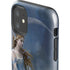 Fairy with Black Cat Sitting on Moon by Nene Thomas iPhone 11 Impact Case