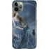 Fairy with Black Cat Sitting on Moon by Nene Thomas iPhone 11 Pro Lite Case