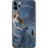 Fairy with Black Cat Sitting on Moon by Nene Thomas iPhone 11 Pro Max Skin