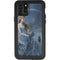 Fairy with Black Cat Sitting on Moon by Nene Thomas iPhone 11 Pro Waterproof Case