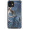 Fairy with Black Cat Sitting on Moon by Nene Thomas iPhone 12 Clear Case