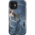 Fairy with Black Cat Sitting on Moon by Nene Thomas iPhone 12 Impact Case