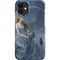 Fairy with Black Cat Sitting on Moon by Nene Thomas iPhone 12 Mini Lite Case