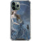 Fairy with Black Cat Sitting on Moon by Nene Thomas iPhone 12 Pro Clear Case