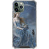 Fairy with Black Cat Sitting on Moon by Nene Thomas iPhone 12 Pro Clear Case
