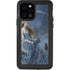 Fairy with Black Cat Sitting on Moon by Nene Thomas iPhone 12 Pro Waterproof Case